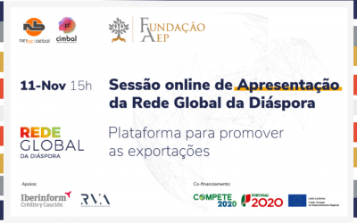 Sessão online de apresentação | Rede Global Diáspora | 11 Novembro