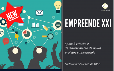 Empreende XXI | Apoio à criação e desenvolvimento de novos projetos empresariais
